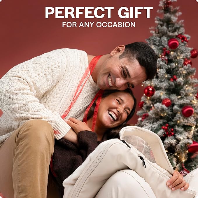 Aerotrunk Compression Packing Cubes for Travel - Luggage Organizer Bags - Double Zipper Packing Cubes for Suitcases (4-Pack, Teal)