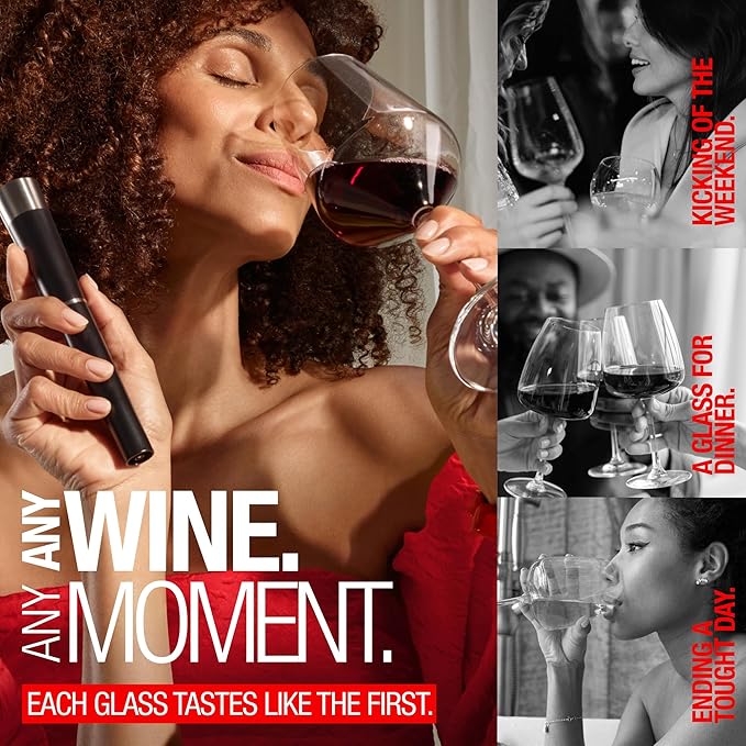 Wine Stopper | Preserve Flavors 8+Weeks | Top-notch Wine Bottle Stopper for zzysh System | Reseal Natural, Glass, Plastic Cork Bottle (White)