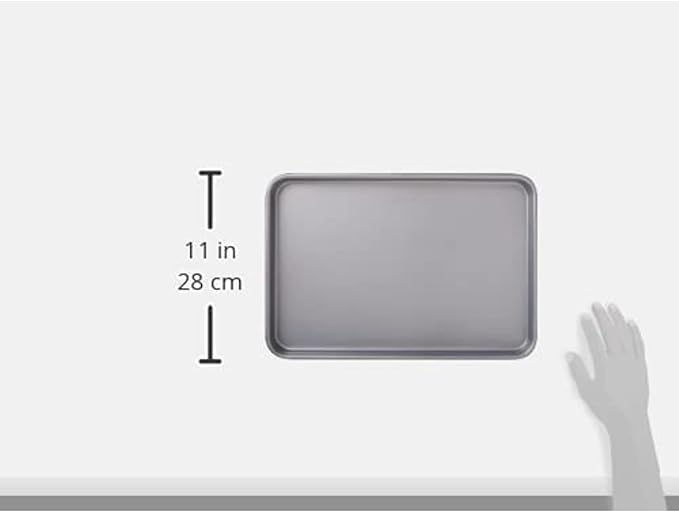 Cuisinart AMB-15BS 15-Inch Chef's Classic Nonstick Bakeware Baking Sheet, Silver