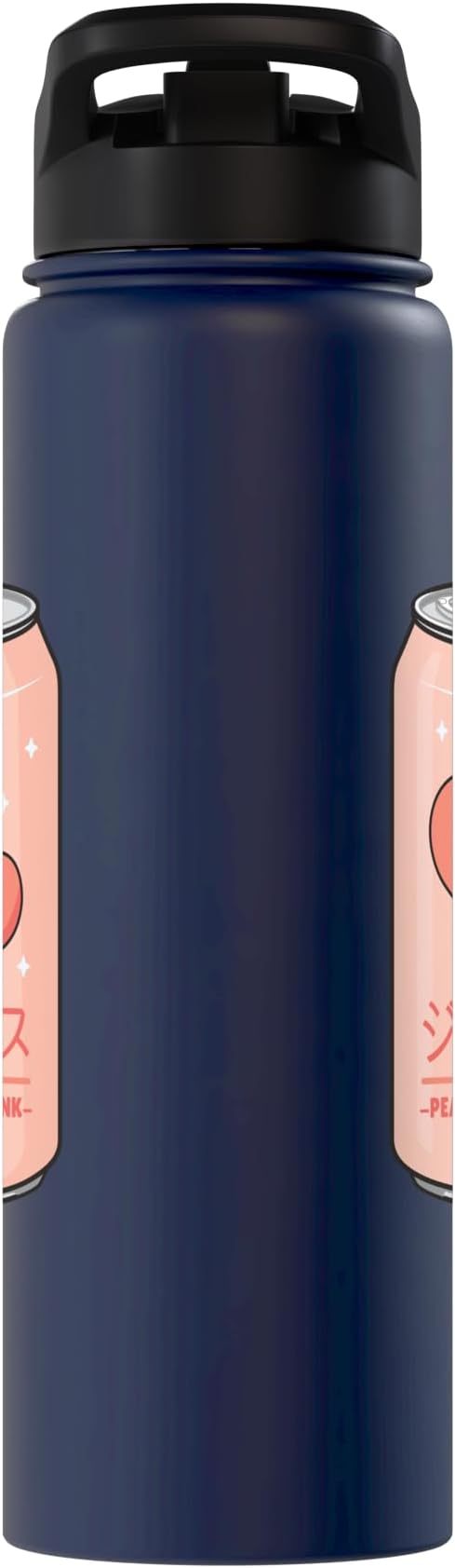Kawaii Soft Drink Aesthetics Japanese Peach Juice Stainless Steel Insulated Water Bottle