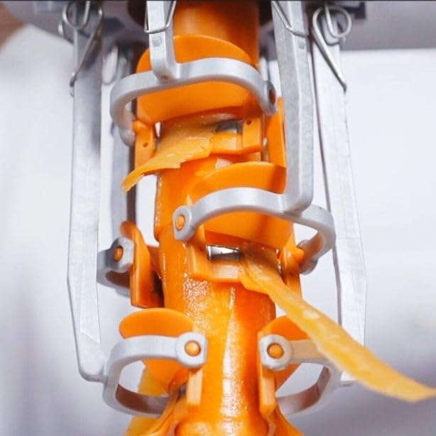LOUIS TELLIER - Carrots Peeler on Stand - For Carrots up to Ø1.8 in - Stainless Steel Blade - High Efficiency