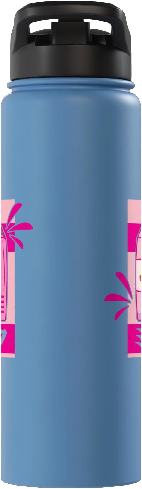 Funny Kawaii Japanese Strawberry Milk Shake Carton Milkshake Stainless Steel Insulated Water Bottle