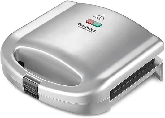 Cuisinart Sandwich Grill, Silver, WM-SW2N1NAS