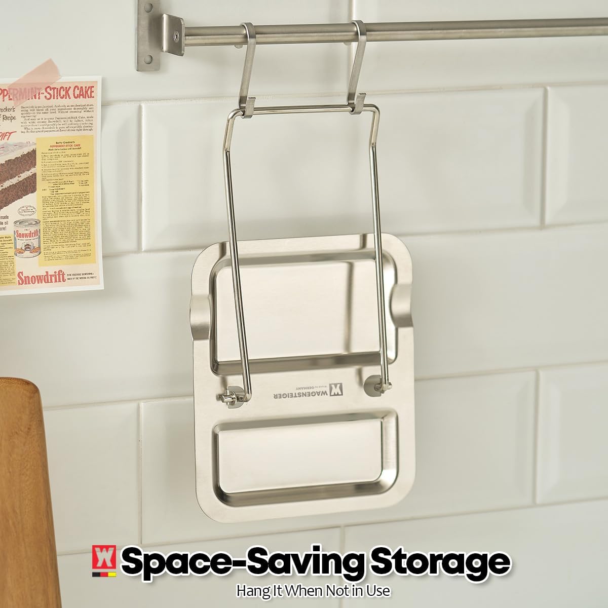Foldable Stainless Steel Pot Lid Rest, Ladle Holder, Multifunctional Kitchen Organizer Stand, Easy Storage, Dishcloth Rack, Pan Lid Holder, Cooking Utensil Holder Organizer