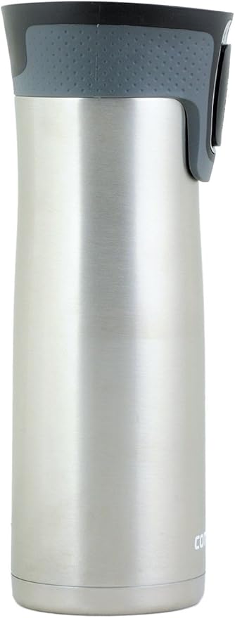 Contigo West Loop 20oz Stainless Steel Vacuum-Insulated Travel Mug Spill-Proof Keeps Drinks Hot for 5 Hours Cold for 12 Hours Perfect for Commuters and Travelers