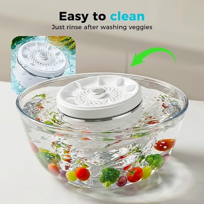 Fruit and Vegetable Washing Machine, 2026 New Fruit Cleaner Device Waterproof Fruit and Vegetable Purifier Clean Produce with Titanium Electrolysis Purification for Home Kitchen (2)