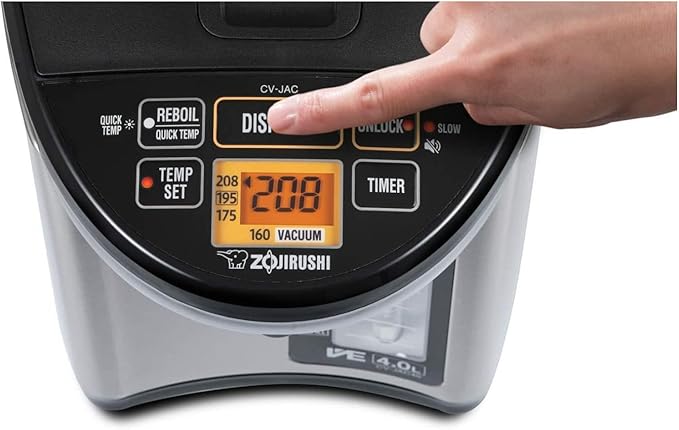 Zojirushi NW-JEC10BA Pressure Induction Heating (IH) Rice Cooker & Warmer, 5.5-Cup, Made in Japan & CV-JAC50XB, VE Hybrid Water Boiler & Warmer, 5.0 Liter, Stainless Black, Made in Japan