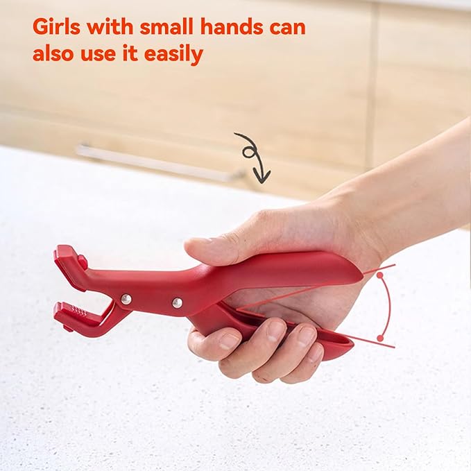 Hot Plate Grippers, Hot Plate Gripper Lifters Tongs, Multi-function Anti-Scald Bowl Clip, Silicone Non-slip Hot Dish Plate Holder, Kitchen Utensil for Bowls,Pans,Dishes (Green-2pcs)