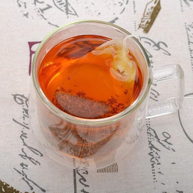 300pcsTea Filter Bags, Tea Bags for Loose Leaf Tea Safe & Natural Material, Disposable Tea Infuser for Loose Leaf Tea, Coffee, Spice, Herbs (2.36 x3.15 inch)