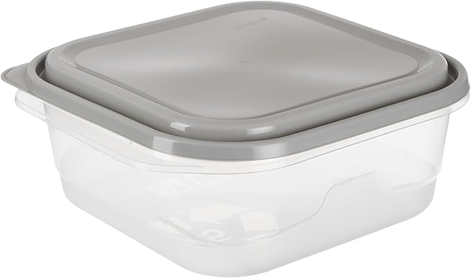 GoodCook EveryWare Extra Large Square Food Storage Container, 2 Pack, BPA Free