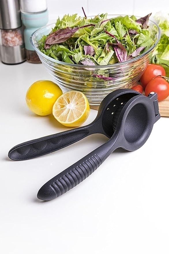 Cast Iron Citrus Juicer - Manual Orange Squeezer for Juice