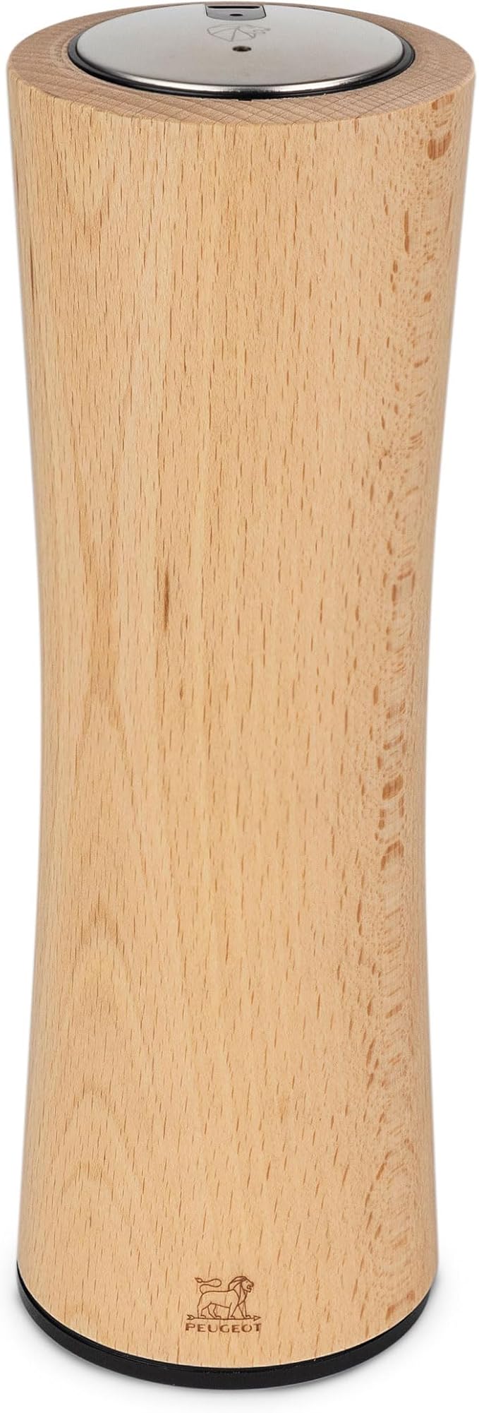 Peugeot - Elis Reverse Electric Corkscrew - Rechargeable Automatic Bottle Opener with Foil Cutter - Wood, Natural, 8-inches