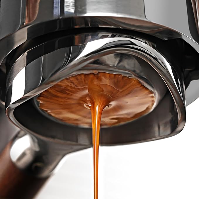 Manual Espresso Maker Set - Hand Press Espresso Machine – 12Bar Pressure Profiling, Dual-Lever Manual Coffee Maker with Pre-Infusion, Portable for Custom Espresso Shots, Stainless Steel (Green)