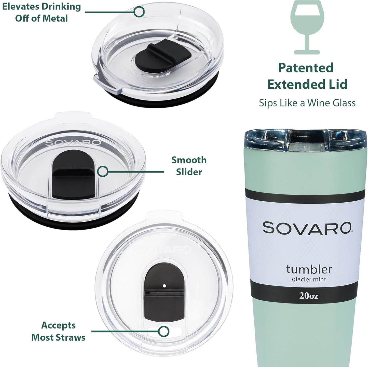 Tumbler 20oz (Alpine White)