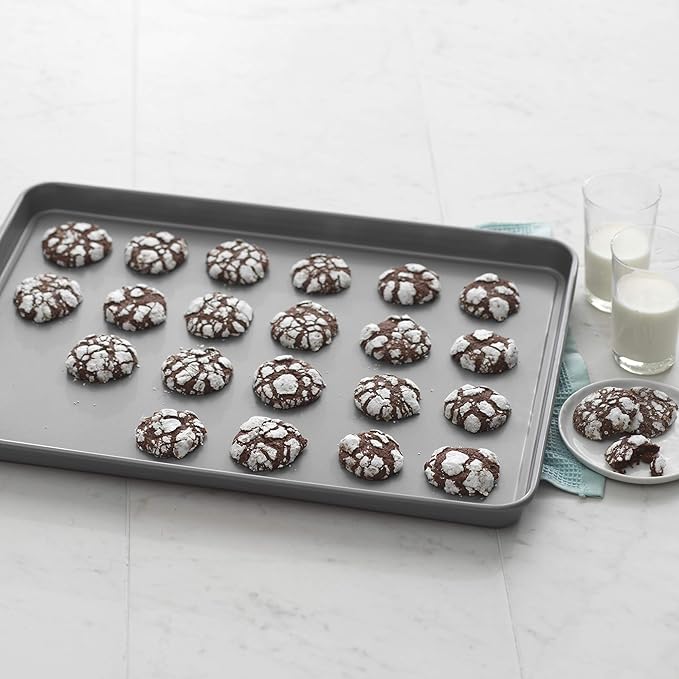 GoodCook Everyday Nonstick Steel Baking Sheet, 15" x 21", Gray
