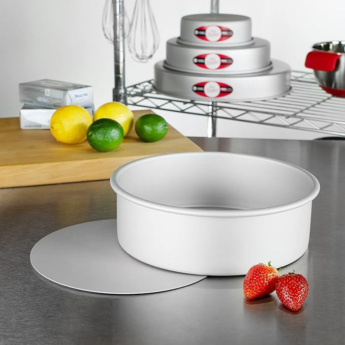 Fat Daddio's PCC-92 Anodized Aluminum Round Cheesecake Pan, 9 x 2 Inch