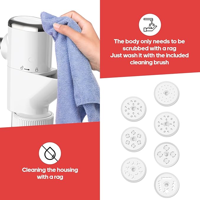 Gourmet Pasta Press Attachment for KitchenAid Stand Mixers, Pasta Press for KitchenAid Mixer with 7 Interchangeable Pasta Plates, Pasta Extruder Attachment by InnoMoon