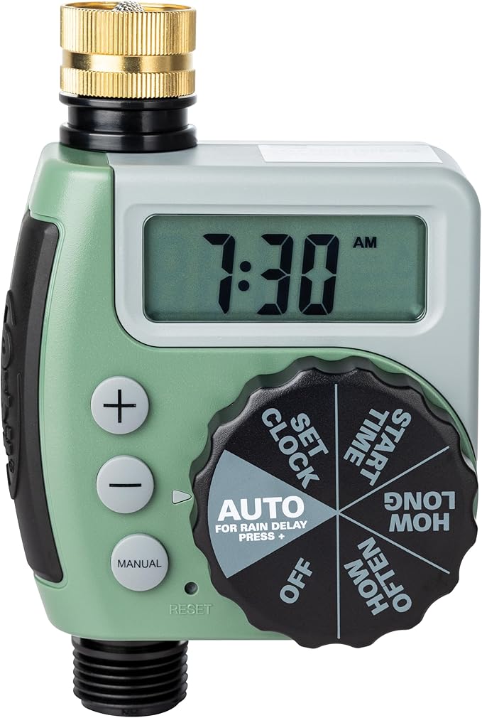Orbit 62056 One Outlet Single-Dial Hose Faucet Timer (Pack of 2)