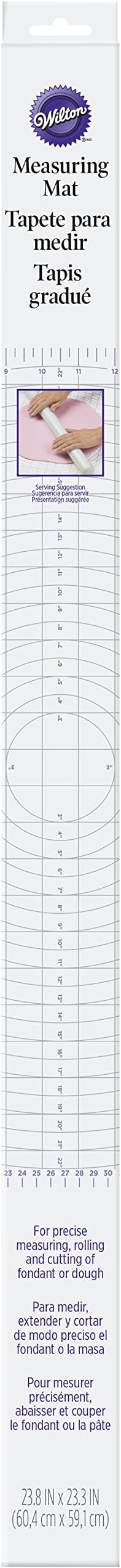 Wilton Measuring Mat, Polyester, White, 60.4 cm x 59.1 cm