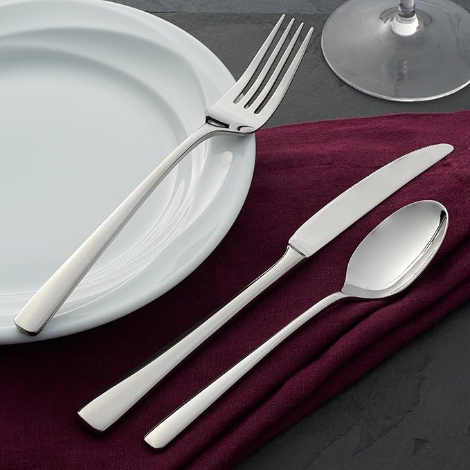 Oneida B1013020Al20 Doublet 20 Piece Everyday Flatware Set, Service For 4