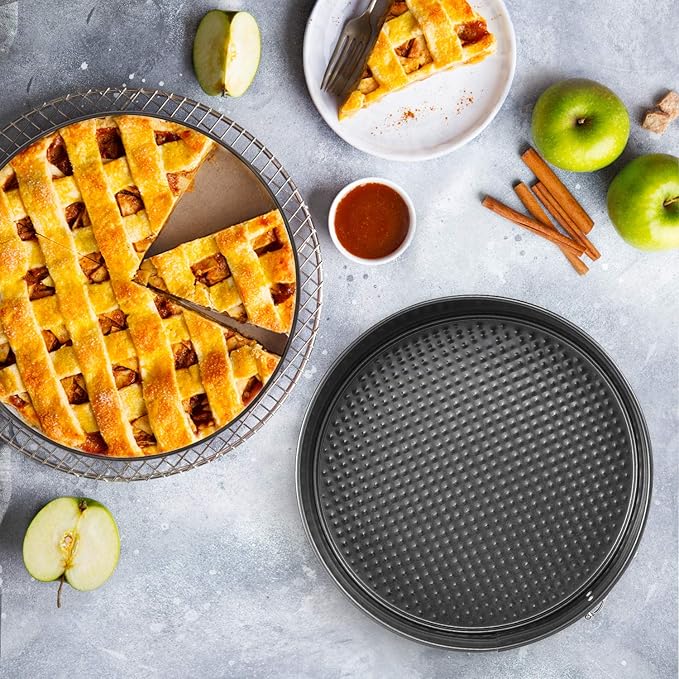 HIWARE 7 Inch Non-stick Springform Cake Pan - Leakproof, Accessories for Instant Pot 6, 8 Qt Pressure Cooker