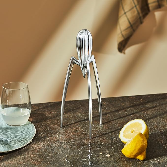 Alessi PSJS Juicy Salif Citrus Juicer, Aluminium, Mirror Polished