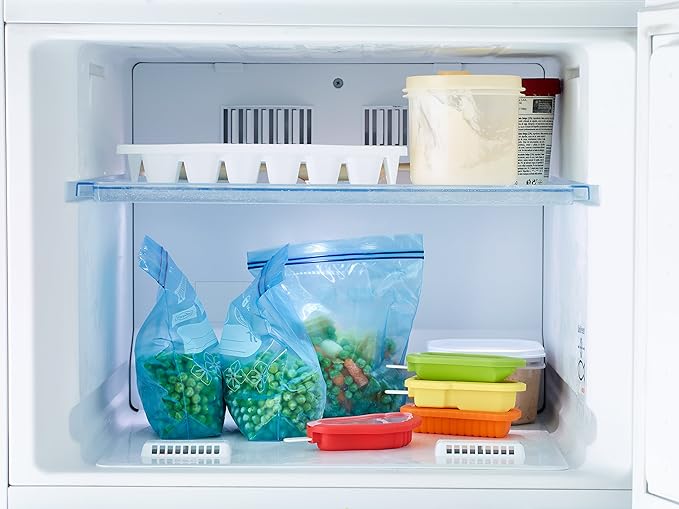 Lékué Set of 4 Iconic Popsicle & Ice Cream Molds + Sticks & Lids | Fun Shape Homemade Freezer Ice Pops | Flexible Platinum Silicone for Easy Fill & Unmold | Reusable & Dishwasher Safe| Multicolor