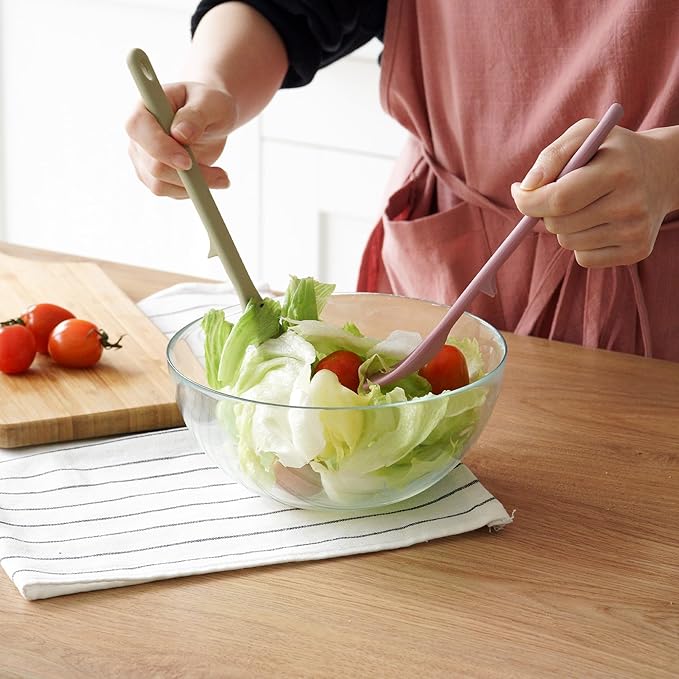 Platinum Silicone Mini Spatula Set, 3-Piece Spoonula & Jar Scraper, Perfect Scraping for Baking, Mixing & Stir Fry, Nonstick-Safe, Sit-Up Design, Food Grade, Made in Korea