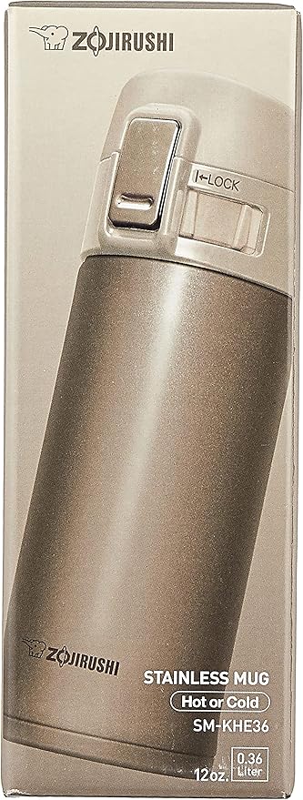 Zojirushi Stainless Steel Mug, 16-Ounce, Champagne Gold