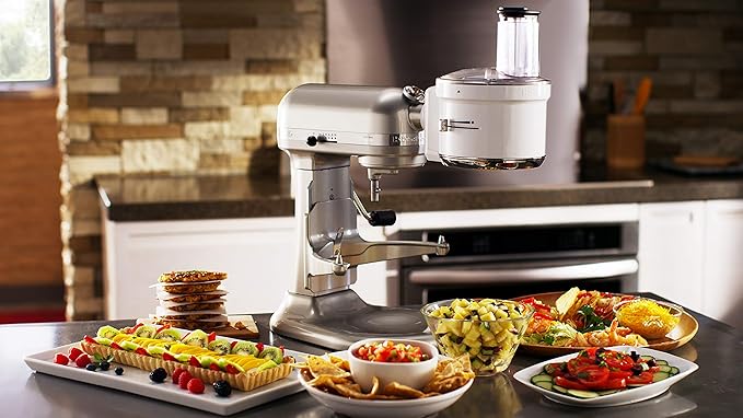 KitchenAid Food Processor Attachment - KSM1FPA, White