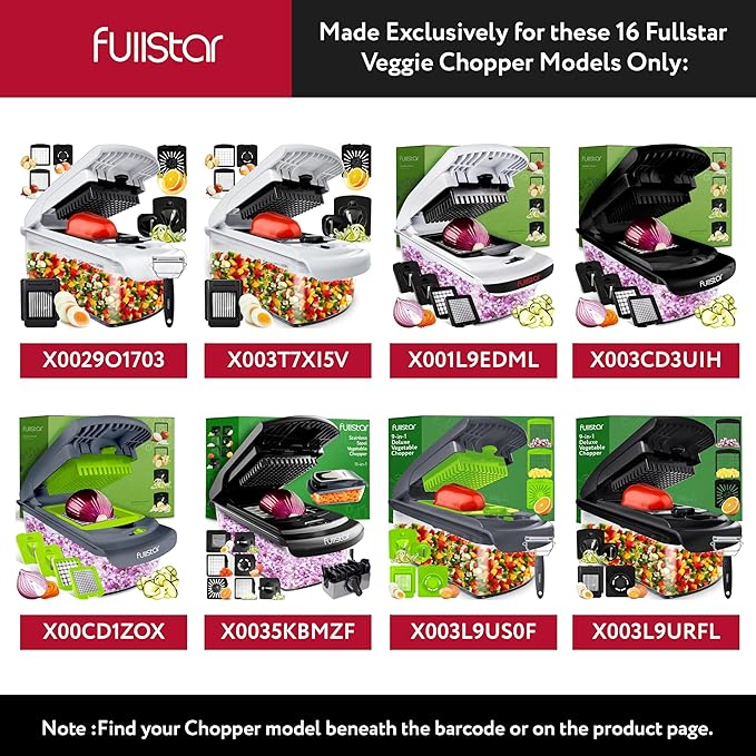 fullstar 2 in 1 White Chopper + Blade Replacement