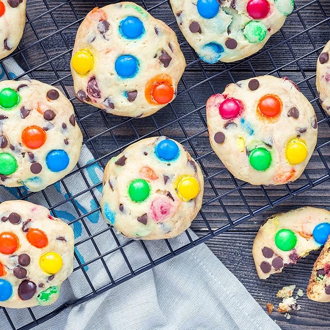 BAKETIVITY Kids Baking DIY Activity Kit Bake Delicious Yum&m Jumbo Cookies- Real Fun Little Junior Chef Essential Kitchen Lessons Includes Pre Measured Ingredients